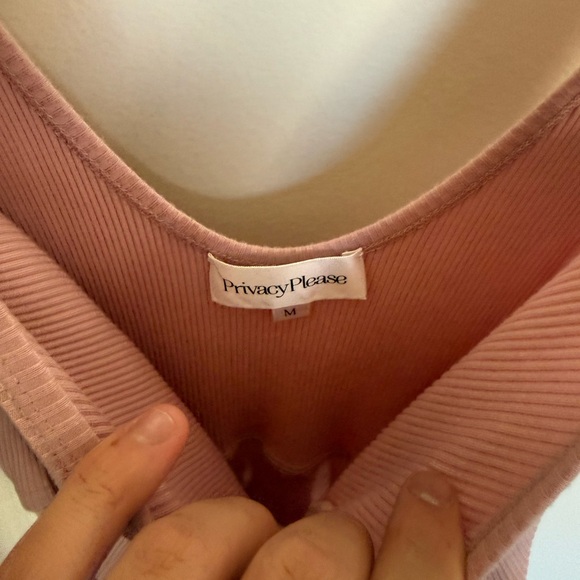 Revolve Women’s Privacy Please Malone Dress in Peony Size Medium Preppy Summer - Picture 5 of 8